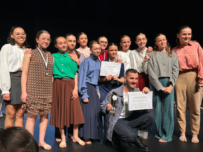 Classe concours cat1 gagne le premier prix national au CND
