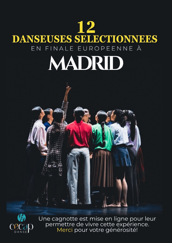 affiche cagnotte Madrid